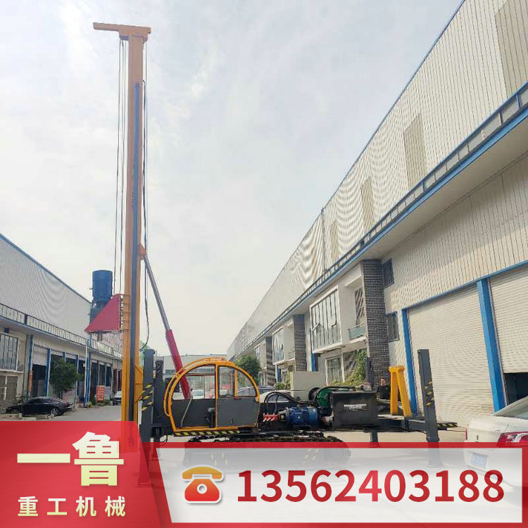 長螺旋履帶打樁機