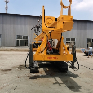 長(zhǎng)螺旋履帶打樁機(jī)